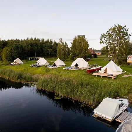 Οργανωμένο κάμπινγκ Glamping Pop-up - Fishing Village Riverside Holiday Center Παρνού