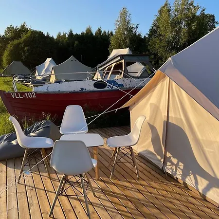 Οργανωμένο κάμπινγκ Glamping Pop-up - Fishing Village Riverside Holiday Center *