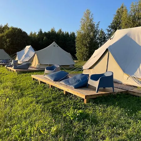 Οργανωμένο κάμπινγκ Glamping Pop-up - Fishing Village Riverside Holiday Center